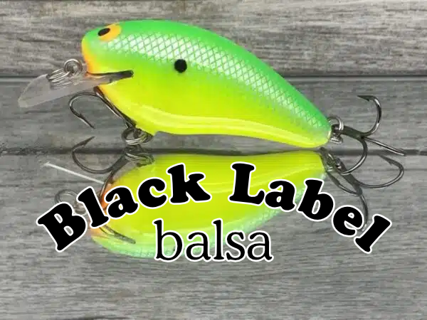 Black Label Handmade Balsa Baits