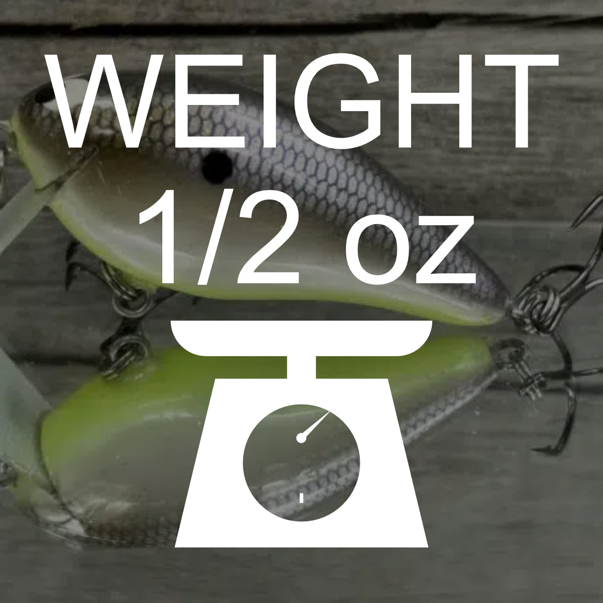 Weight: 1/2 oz