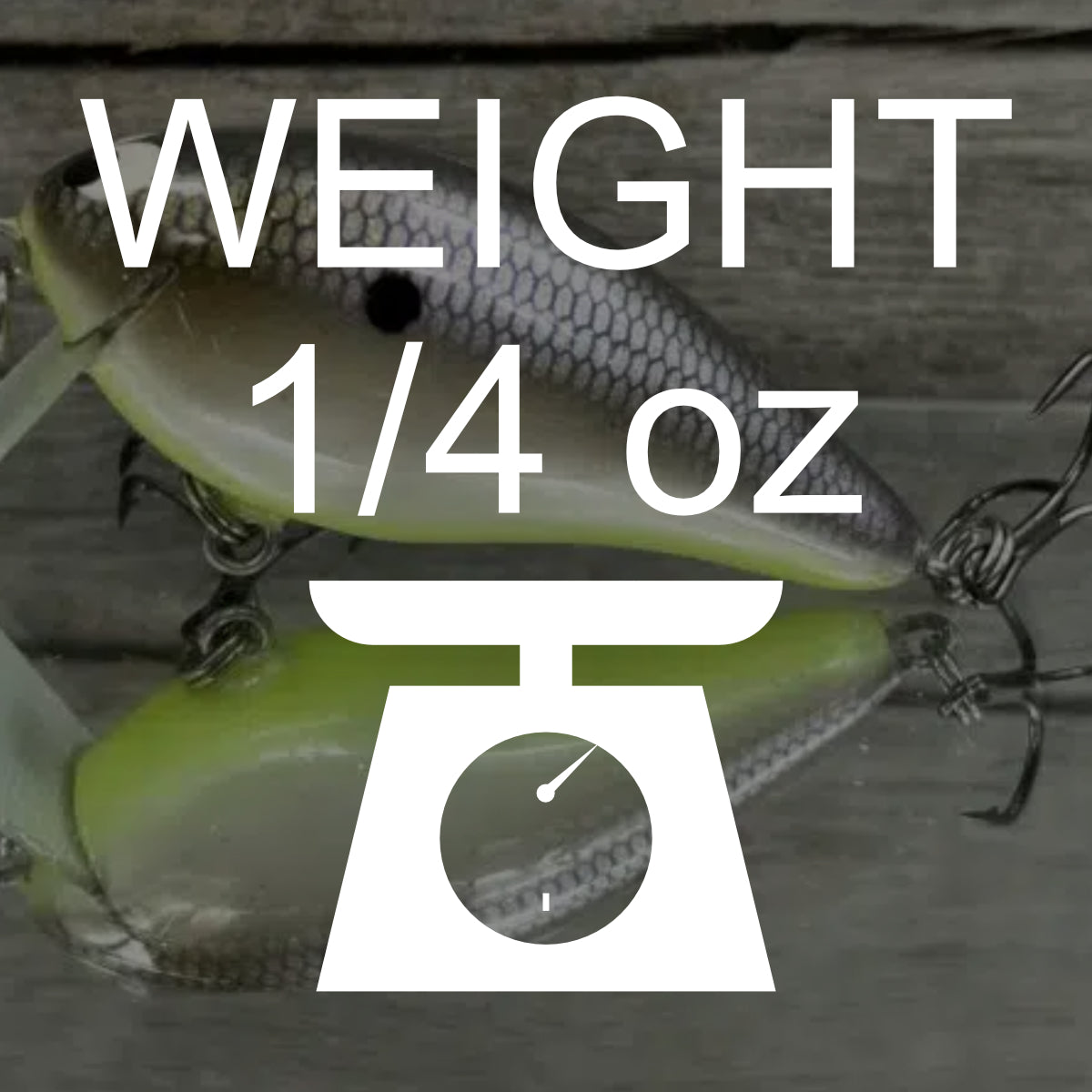 Weight: 1/4 oz
