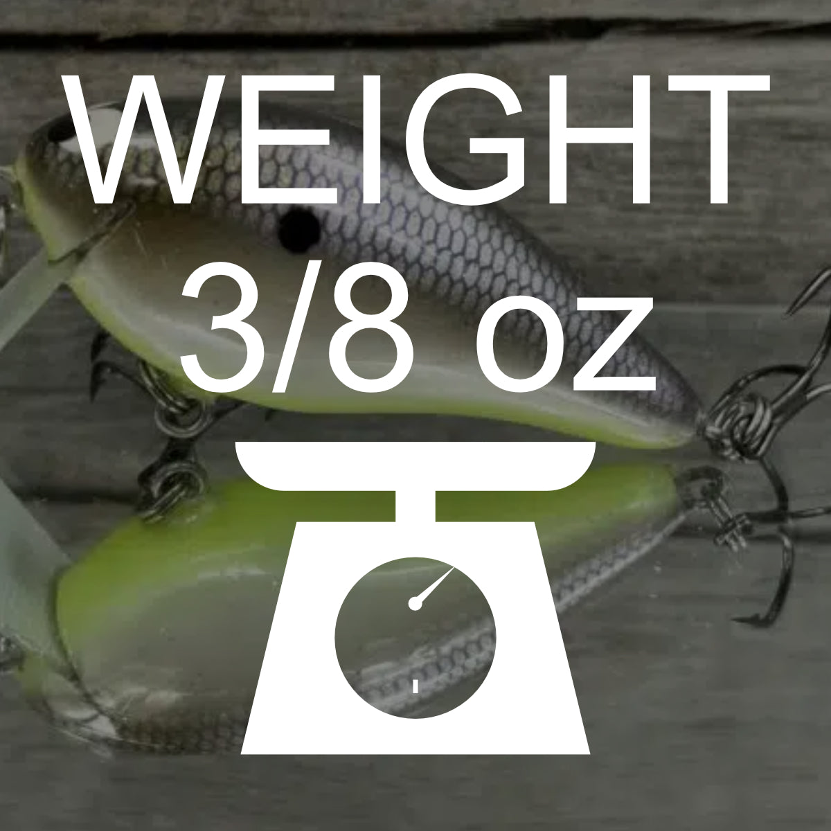 Weight: 3/8 oz