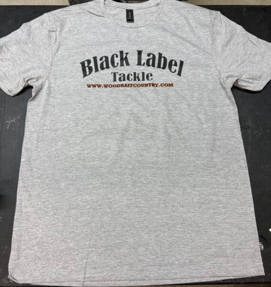Black Label Tackle - Gildan Softstyle Preshrunk Cotton Tee - Sport Grey Color image 0