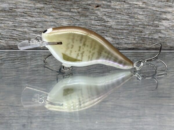Black Label Balsa - Shiver 5 Shallow - Custom Balsa Crankbait - Baby Bluegill color image 0