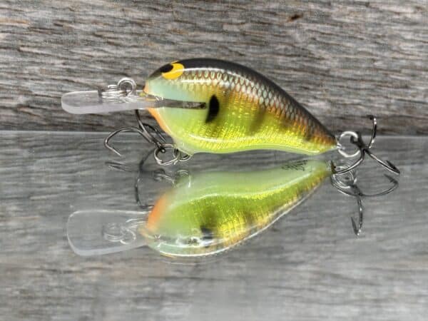 Black Label Balsa - Sweetheart MR Signature Series - Custom Balsa Crankbait - Foiled Bold Bluegill color image 0