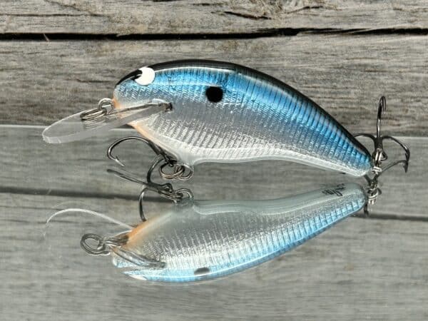 Black Label Balsa - Razor Signature Series - Balsa Crankbait - Blue Steel Color image 0
