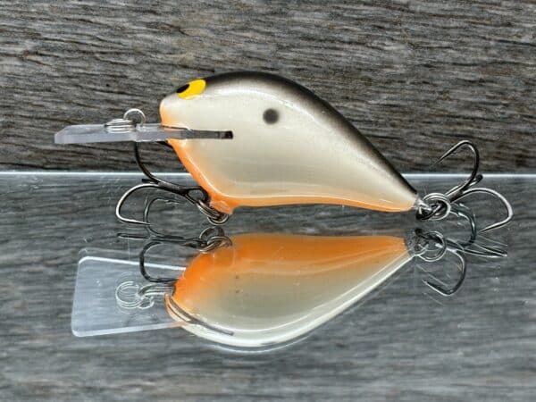 Black Label Balsa - Stump Knocker - Custom Balsa Squarebill - Bone Khaki color image 0