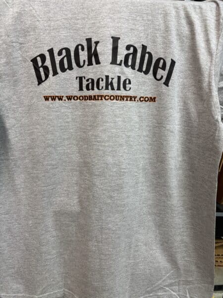 Black Label Tackle - Gildan Softstyle Preshrunk Cotton Tee - Sport Grey Color - 3XL image