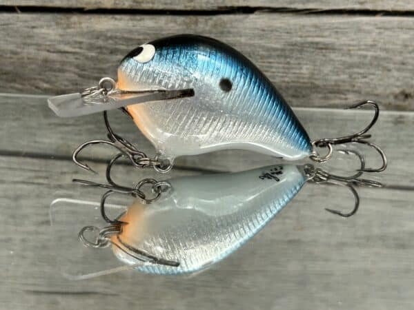 Black Label Balsa - Wreck Signature Series Crankbait - Blue Steel Color - Zoom WEC E-1 image 0
