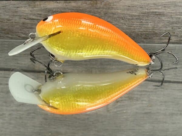 Black Label Balsa - Turbo Signature Series - Custom Balsa Crankbait - Goldfish Color image 0