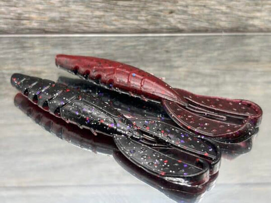 Black Label Custom Soft Plastics - CP Craw 3.75"