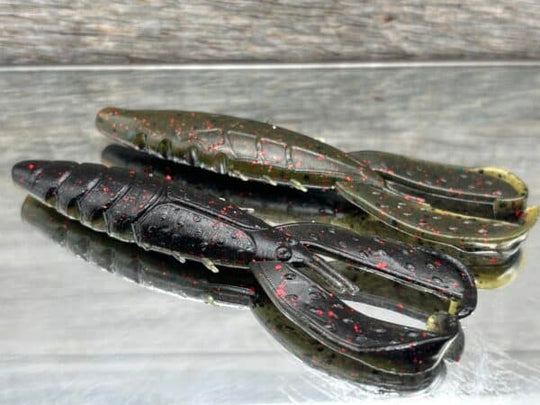 Black Label Custom Soft Plastics - CP Craw 3.75"