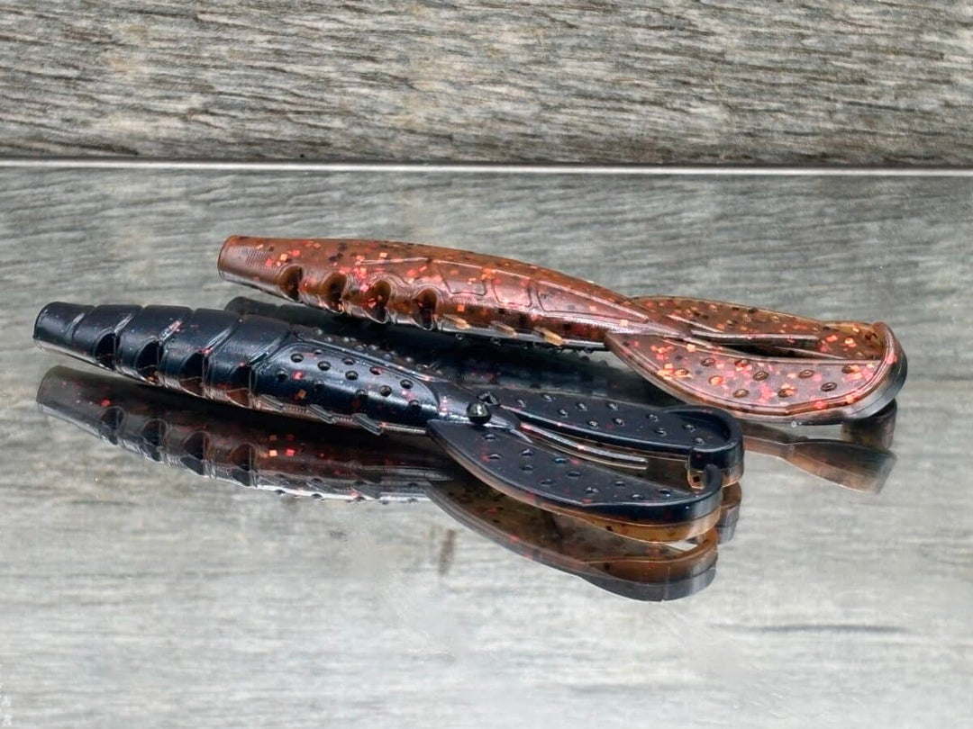 Black Label Custom Soft Plastics - CP Craw 3.75"