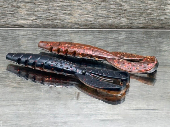 Black Label Custom Soft Plastics - CP Craw 3.75"