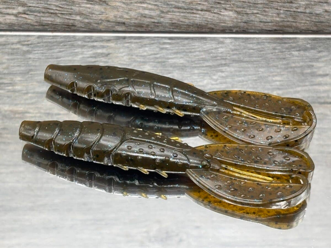 Black Label Custom Soft Plastics - CP Craw 3.75"
