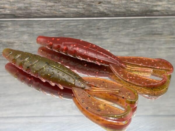 Black Label Custom Soft Plastics - CP Craw 3.75"