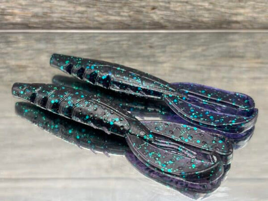 Black Label Custom Soft Plastics - CP Craw 3.75"