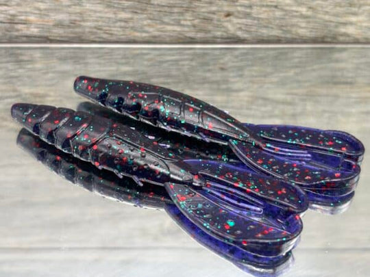 Black Label Custom Soft Plastics - CP Craw 3.75"