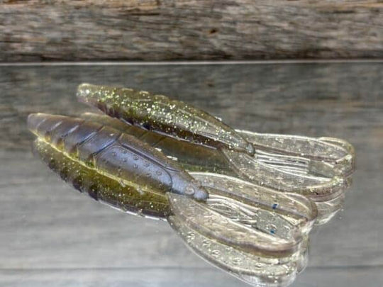 Black Label Custom Soft Plastics - CP Craw 3.75"
