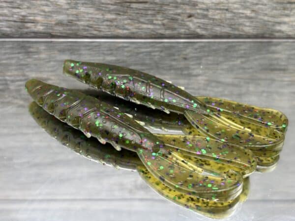 Black Label Custom Soft Plastics - CP Craw 3.75"