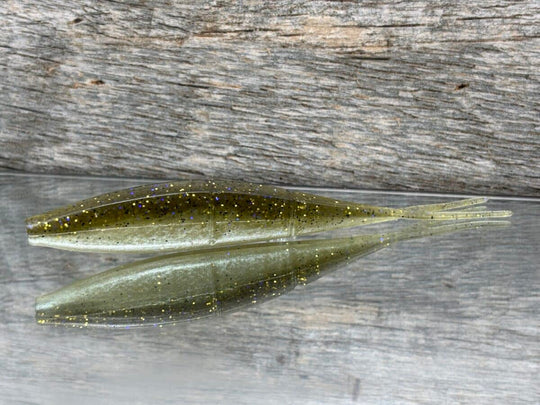 Black Label Custom Soft Plastics - Hi Roller 5"