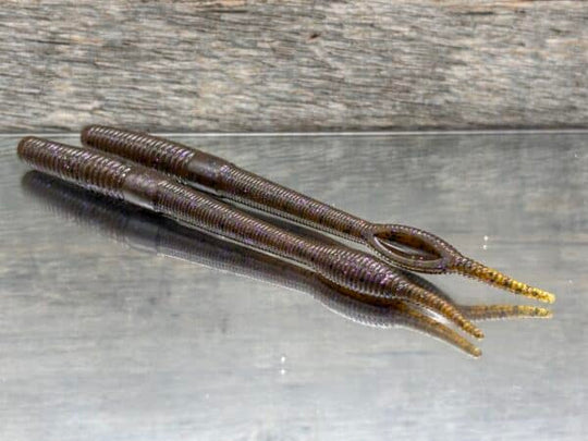 Black Label Custom Soft Plastics - Hollow Point Fat 6"