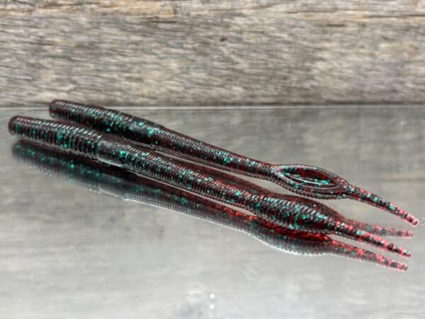 Black Label Custom Soft Plastics - Hollow Point Fat 6"