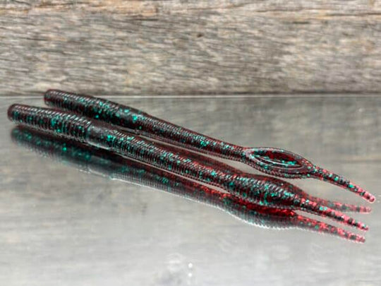 Black Label Custom Soft Plastics - Hollow Point Fat 6"