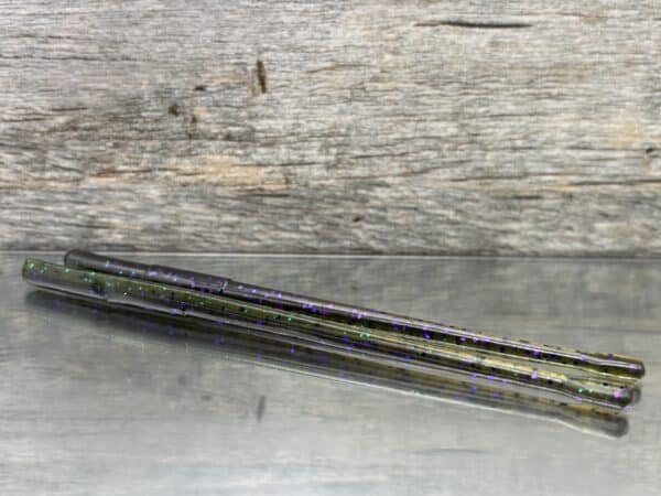 Black Label Custom Soft Plastics - Player Worm 6"