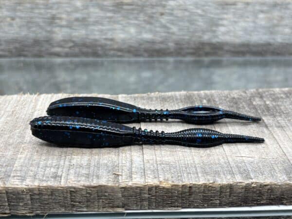 Black Label Custom Soft Plastics - Snapshot 3.8"