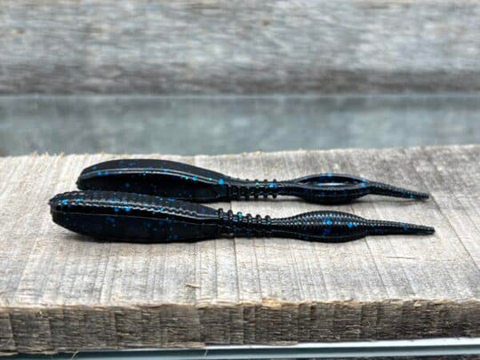 Black Label Custom Soft Plastics - Snapshot 3.8"