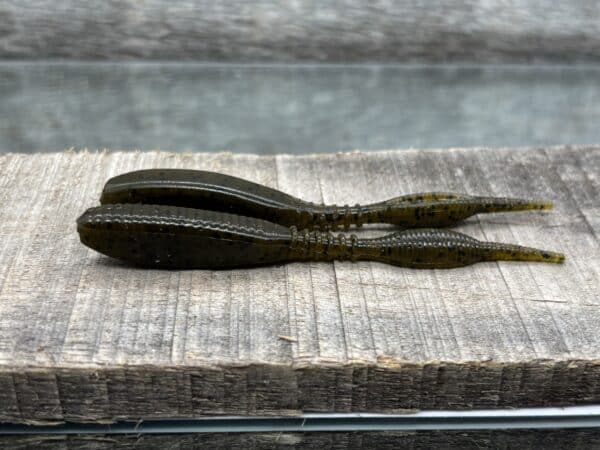 Black Label Custom Soft Plastics - Snapshot 3.8"