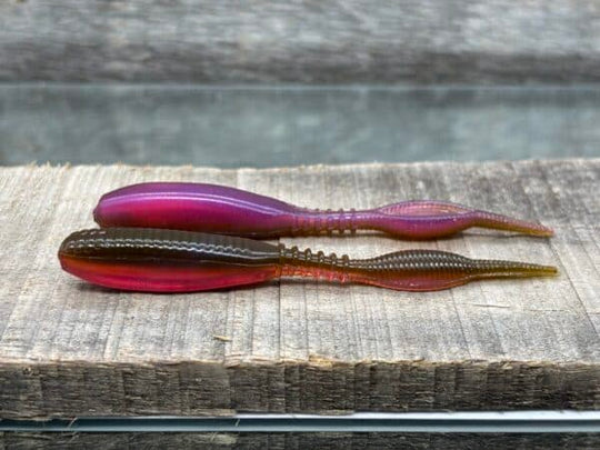 Black Label Custom Soft Plastics - Snapshot 3.8"