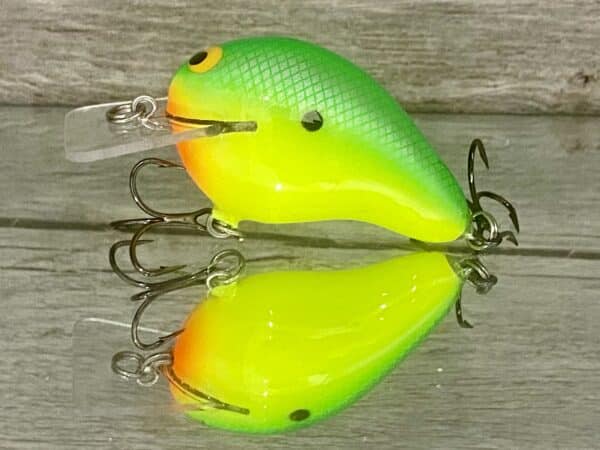 Black Label Balsa - Wreck - Balsa Squarebill - Appleback Color - Zoom WEC E-1 image 0