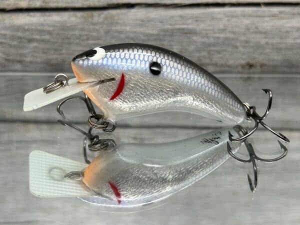 Black Label Balsa - Speedy - Signature Series Hybrid Squarebill Crankbait - Foiled Electric Shad image 0