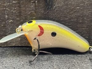 John Hott Lures - Hott Hicky - Custom Balsa Crankbait - Pro Lavender Shad Color