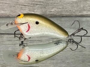 Black Label Balsa - Hickster - Signature Series Crankbait - Foiled Olive Shad Color