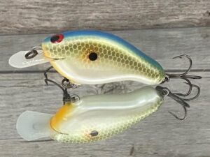 Greenfish Tackle - Stray Dog - Custom Balsa Crankbait - Citrus Shad Color