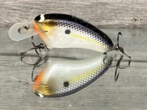 Black Label Balsa - Hickster - Balsa Crankbait - Threadfin Shad Pearl - Zoom WEC Hicky