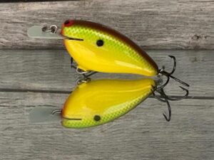 Black Label Balsa - Bacon - Balsa Crankbait - Chartreuse Classic Color