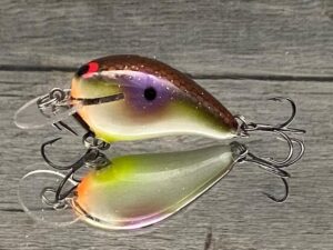 Black Label Balsa - Rumble - Custom Balsa Crankbait - High Rock Shad Color