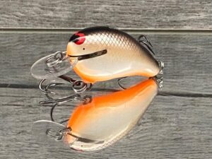 Black Label Balsa - Rumble - Custom Balsa Crankbait - Hot Chocolate Color