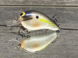 Black Label Balsa - Rumble - Custom Balsa Crankbait - Magic Shad Color