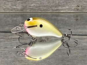 Black Label Balsa - Rumble - Custom Balsa Crankbait - Morning Dawn Color