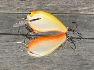 Black Label Balsa - Rumble - Custom Balsa Crankbait - Parrot Color