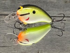 Black Label Balsa - Rumble - Custom Balsa Crankbait - Plemmons Color