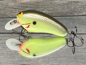 Black Label Balsa - Sandman - Custom Balsa Crankbait - Moon Shine Color - Zoom WEC Sand Flea