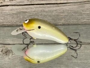 Black Label Balsa - Sandman - Custom Balsa Crankbait - Morning Dawn Color - Zoom WEC Sand Flea