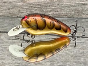 Black Label Balsa - Sandman - Custom Balsa Crankbait - Roadkill Craw Color - Zoom WEC Sand Flea