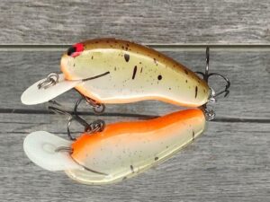 Black Label Balsa - Sandman - Custom Balsa Crankbait - Root Beer Color - Zoom WEC Sand Flea