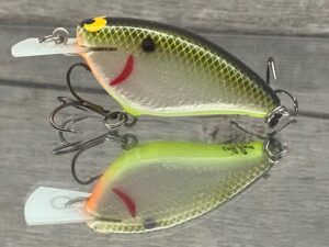 Black Label Balsa - Bacon-Signature Series - Balsa Crankbait - Foiled Plemmons Color