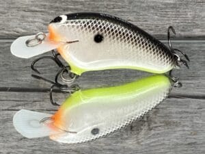 Black Label Balsa - Hickster - Balsa Crankbait - Hot Shad - Zoom WEC Hicky